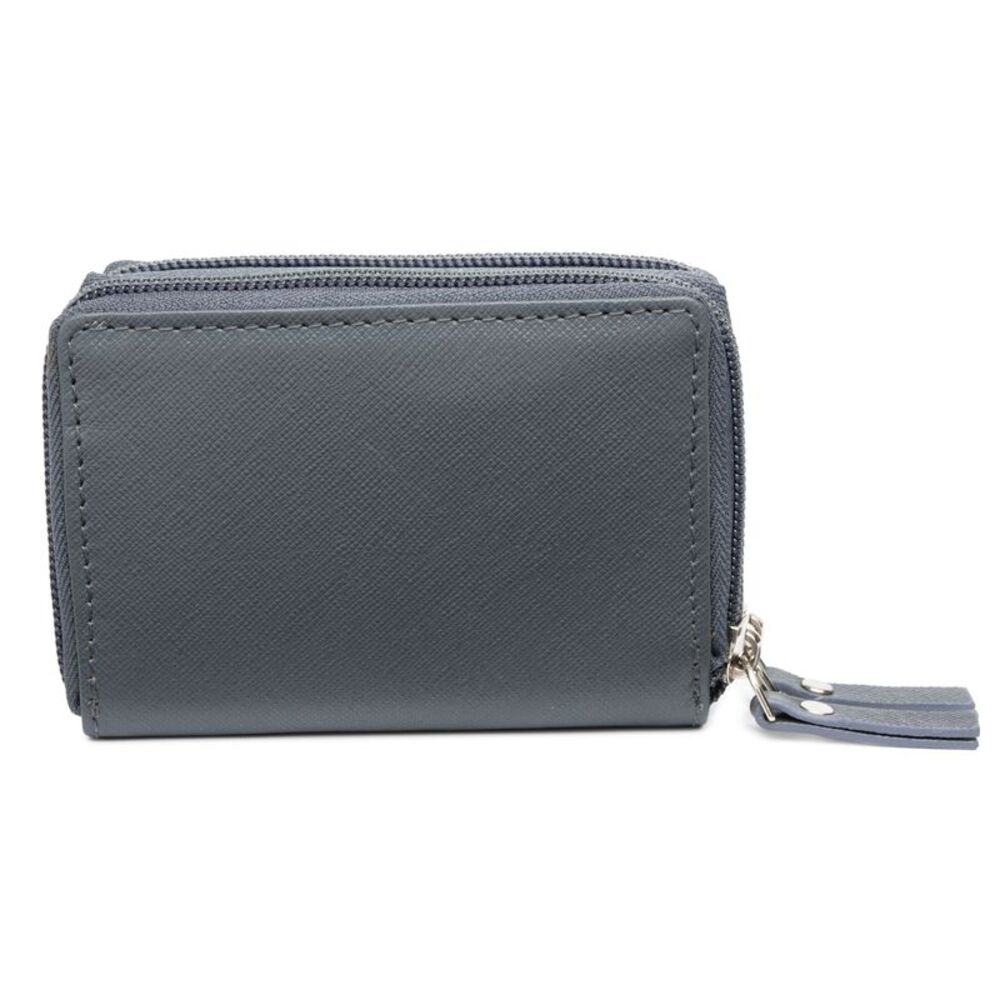 Alpine Swiss Womens Accordion Organizer Wallet Leather Credit Card Case ID